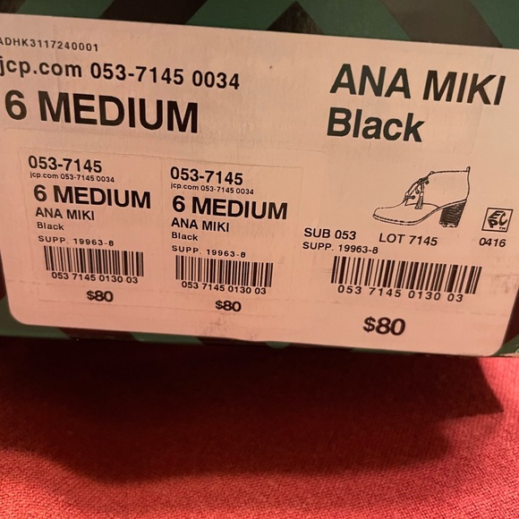 Black Velvet Lace Up Tasseled Block Heel Bootie - Picture 9 of 10